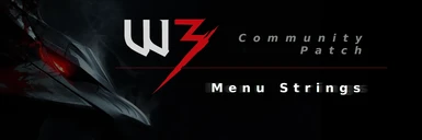 (Classic and Next Gen Editions) Community Patch - Menu Strings