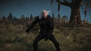 witcher 3 starting armor mod