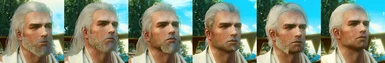 v1 Toussaint lightning at barber. Mesh for beards + shaved with sharper jaw/chin