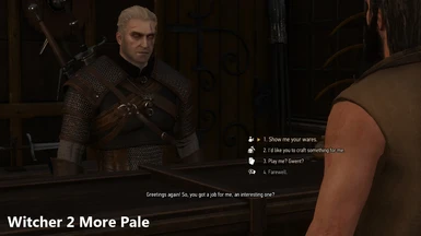 Witcher 2 pale
