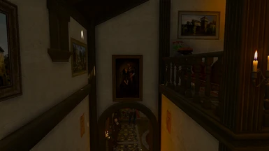 v1.3 Layout of upstairs looking east from top of stairs for all versions of WitchersLair_PixAndSwords
