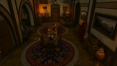 v1.3 Layout of south part of dining room for version a4 of WitchersLair_Armor