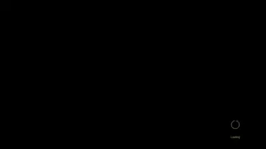 Black Loading Screen