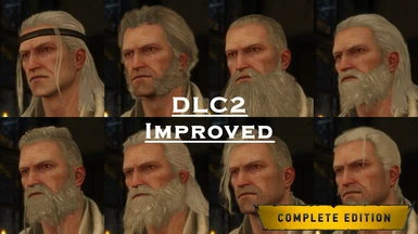 New Hairstyles and Beards For Geralt (DLC2 Improved)