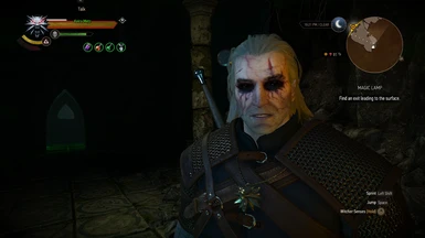 Black Eyes under High Toxicity (with darker toxic face mod from Modular Eyes)