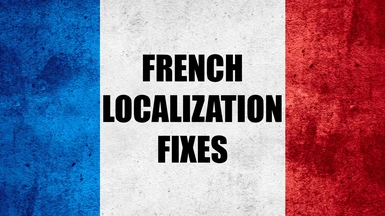 French Localization Fixes