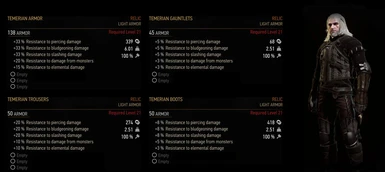 Free Company Armor Set - Level 21 Stats