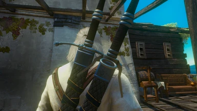 Witcher Set Swords Reduced Clipping