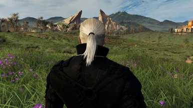 Black Hair Band for Geralt's Hair