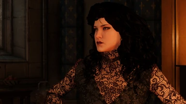 Book Yennefer's wild and curly hair - Reworked - at The Witcher 3 Nexus ...