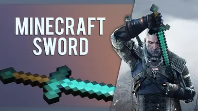 A Minecraft Sword at The Witcher 3 Nexus - Mods and community