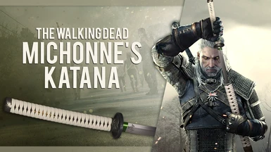The Walking Dead Michonne's Katana