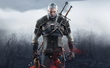 geralt of rivia in the witcher 3 wild hunt game wallpaper 25   Copy