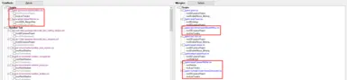 Example end-result after merges