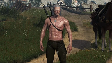 Skinnier Geralt's torso
