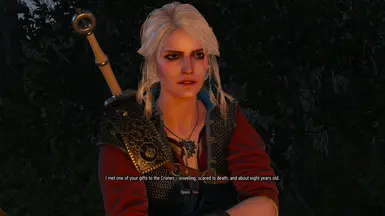 witcher3 Ciri Purple