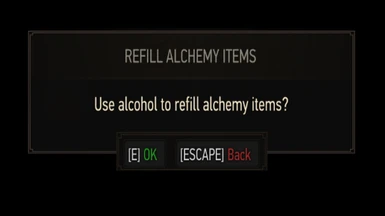 Optional Alchemy Refill