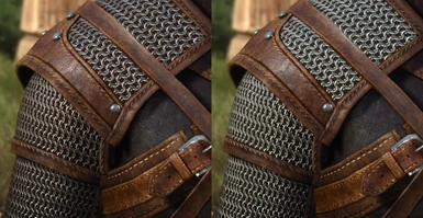 Material under chainmail