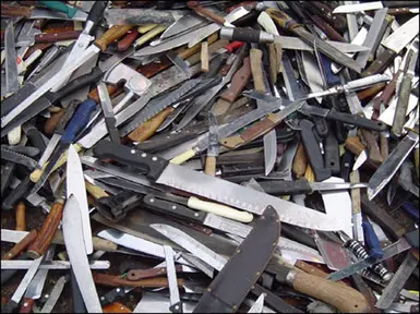 Lot of weapons