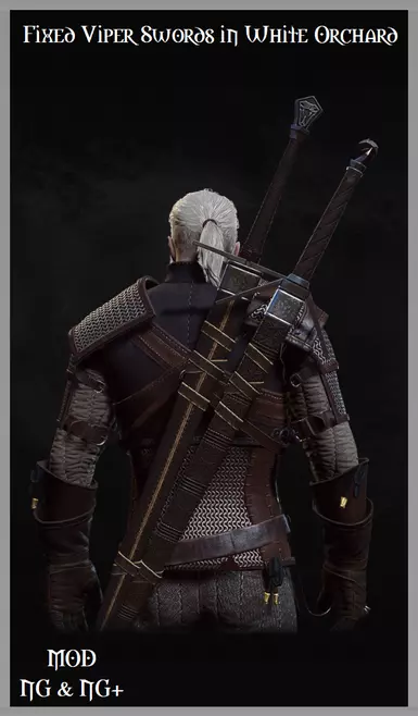 Fixed Viper Swords in White Orchard