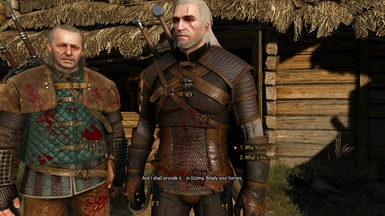 Geralt Blood Spatter - fixed
