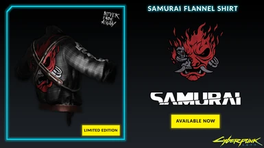 Samurai Flannel Shirt