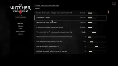 Magic Spells - Portuguese Translation 2.0 at The Witcher 3 Nexus