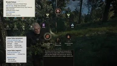 Magic Spells - Portuguese Translation 2.0 at The Witcher 3 Nexus