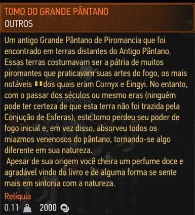 Magic Spells - Portuguese Translation 2.0 at The Witcher 3 Nexus