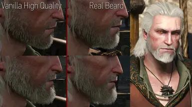 Anyone know of a way/mod to make Geralt's hair and beard color actually  match properly? It bugs me sooo much during dialogue : r/witcher