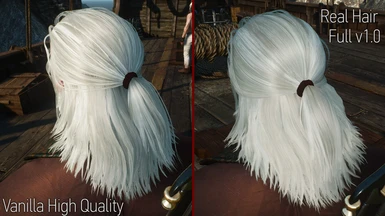 comparison real hair v1