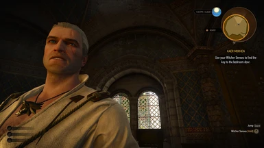 witcher3 less visible face scars v2