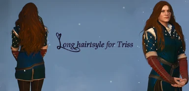 Long hair for lore-friendly Triss