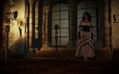 Yennefer always wears the travel outfit ( YLFW )
