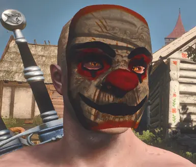 clown mask