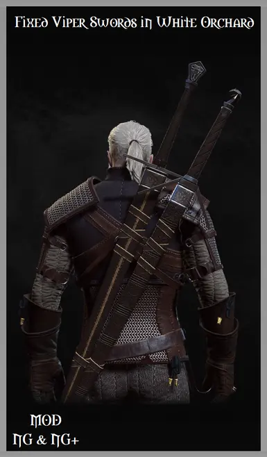 Fixed Viper Swords in White Orchard
