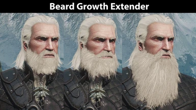 Beard growth extender