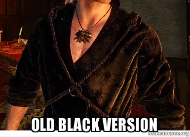 old black version
