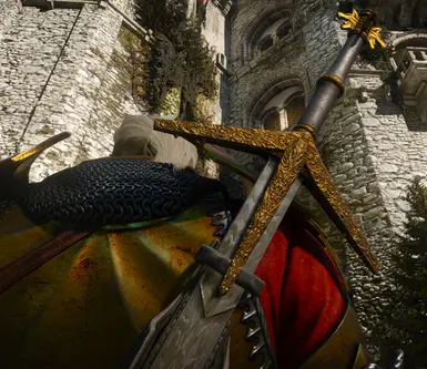 Gold Ornamental Damascus