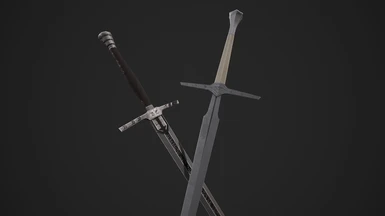 Swap Toussaint Knights Steel and Aerondight to Netflix Forgotten wolven Swords NEXTGEN