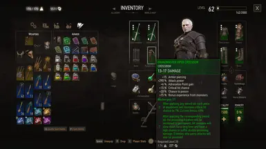 Works perfect with Witcher Crossbows Reworked