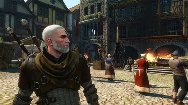 The Witcher 1 Geralt shaved at The Witcher 3 Nexus - Mods and community