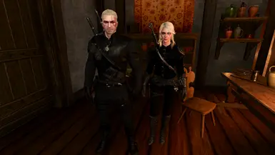 New custom gear for Ciri...