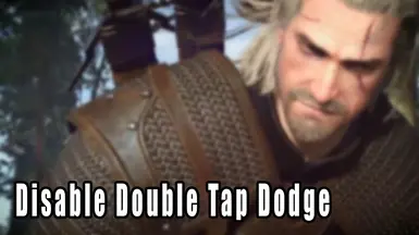 Disable Double Tap Dodge with keyboard