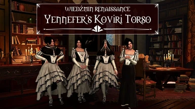 Wiedzmin Renaissance - Yennefer's Koviri Torso