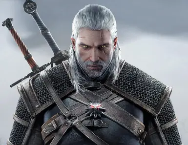 Geralt Hair and Beard NonHW Redone