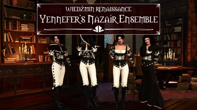 Wiedzmin Renaissance - Yennefer's Nazair Ensemble
