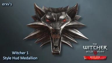 Witcher 1 style HUD Medallion (Next-Gen)