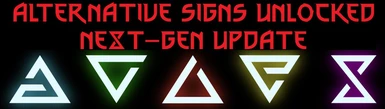 Alternative Signs Unlocked - Next-Gen