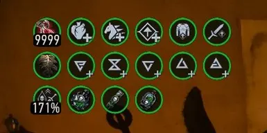Oil Charges 9999 HUD (without Everlasting Oils)